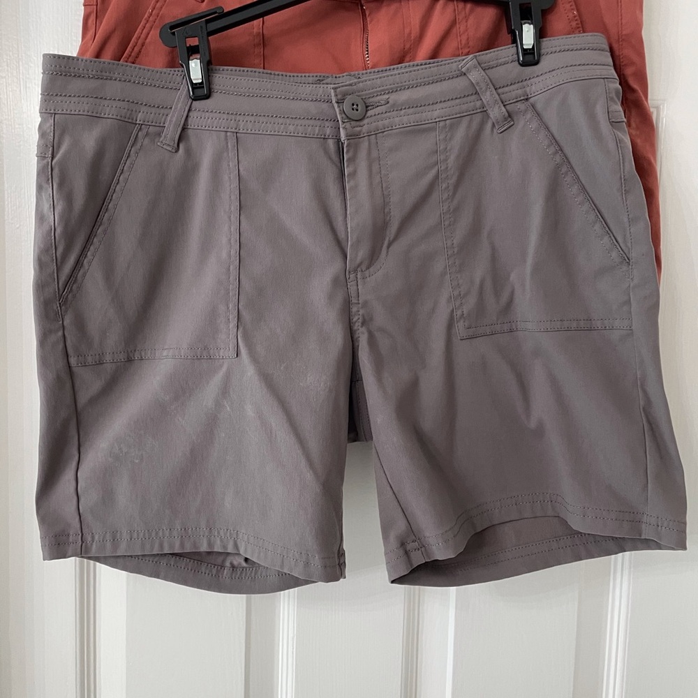 Prana Shorts, Gray
